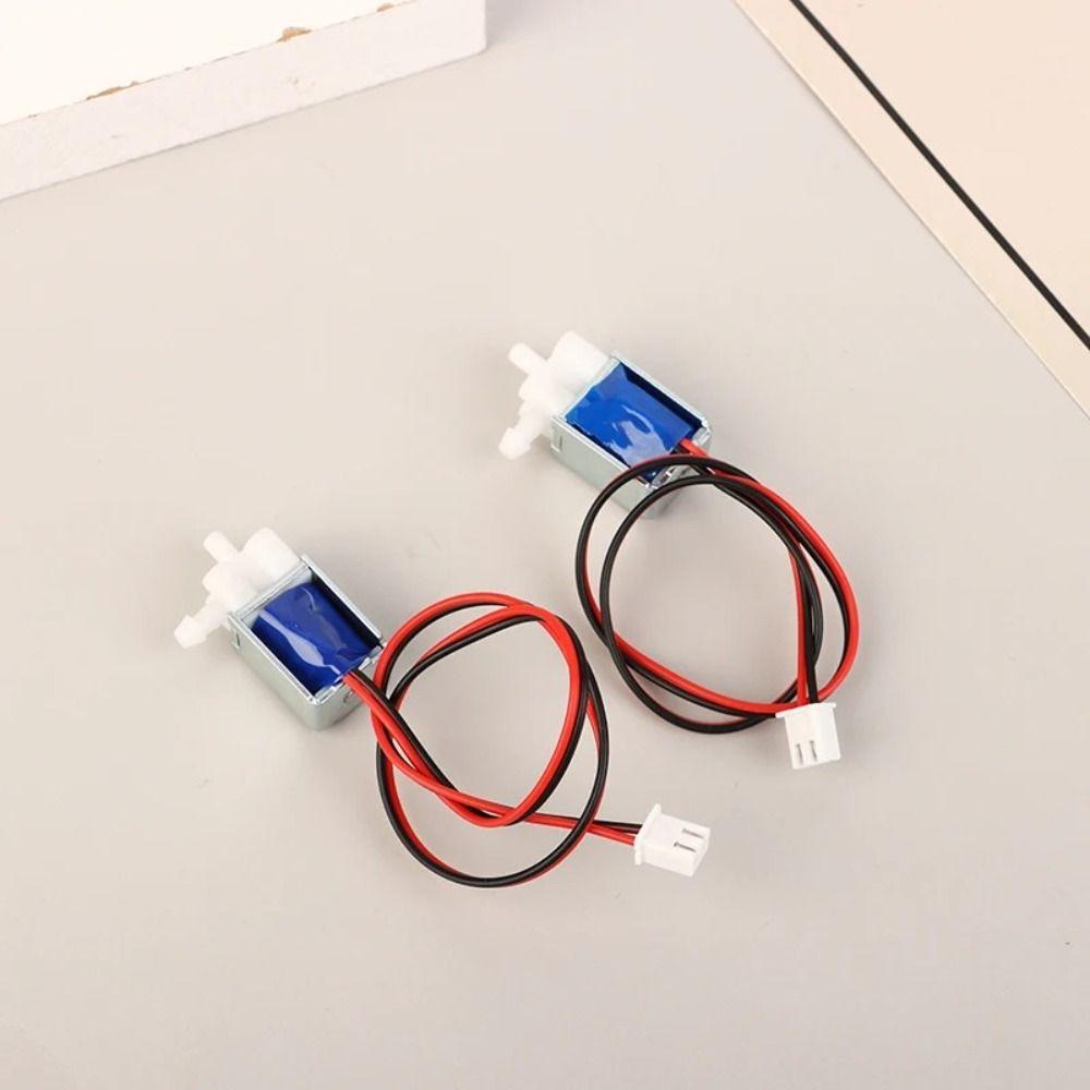 6V/12V/24V Electric Solenoid Valve Low Power Consumption N/C Normally Closed Air Valve DIY Mini Solenoid Valve