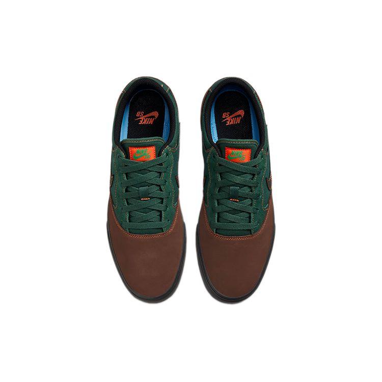 Nike SB Chron 2 Chocolat Clair Vert Noble Chaussures de Skateboard Homme DM3493-200