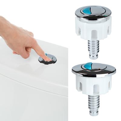 Toiletknop Eenvoudig te installeren Dubbele spoelknop Handige toiletdrukknop voor de badkamer thuis