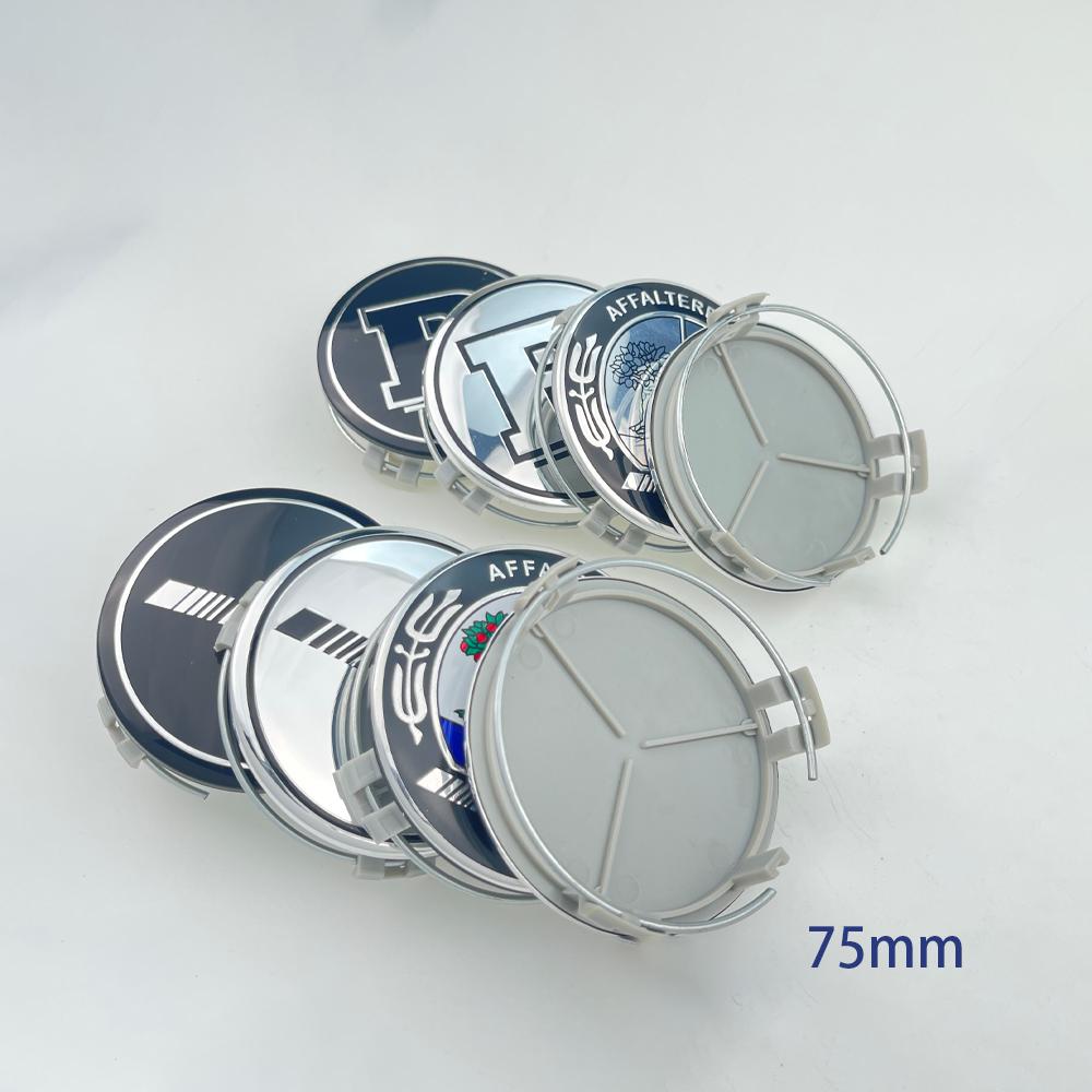 4Pcs 75mm Car Wheel Center Logo Hub Cap For Mercedes Benz C207 C218 A207 C117 CLA CLS E Class W212 S212 X166 W176 W205 W246