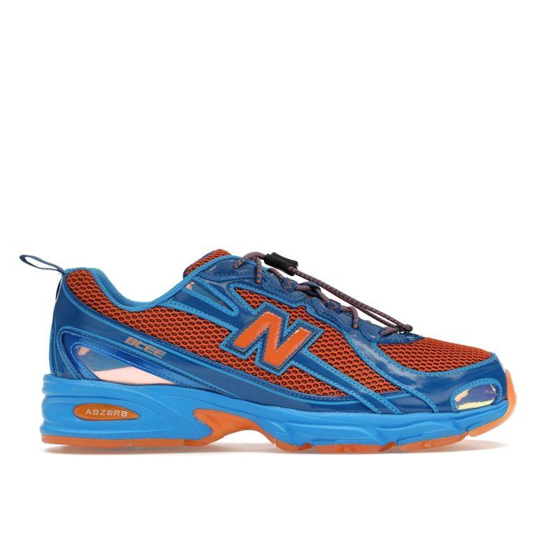

New Balance 740v2 Aminé Benson Tech Lifestyle Shoes Snorkel Blue/Persimmon Orange Unisex U740CB2 44