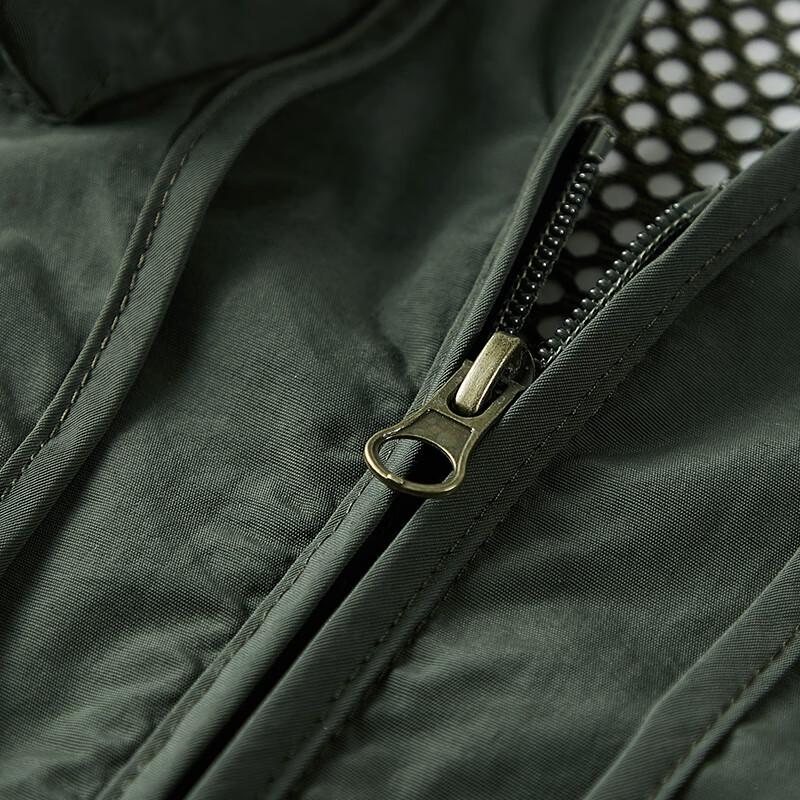 JEEP SPIRIT Men's Outdoor Multi-Pocket Vest