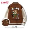 Baleno Men's Print Loose Fit Casual Jacket