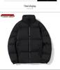 Herren Plus Size Winter-Steppjacke aus Baumwolle - Bestickte Dicke Warme Oberbekleidung