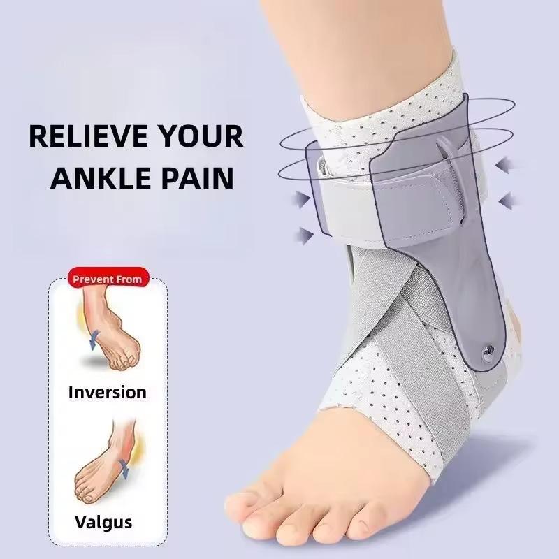 1Pcs Ankle Brace For Sprained Ankle, Ankle Support Brace With Side Stabilizers For Men & Women, Ankle Splint Stabilizer