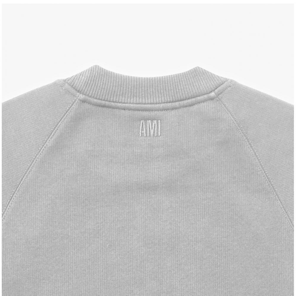 Ami Bfusw005 747 0951 Ami De Coeur Small Heart Logo Public Sweatshirt