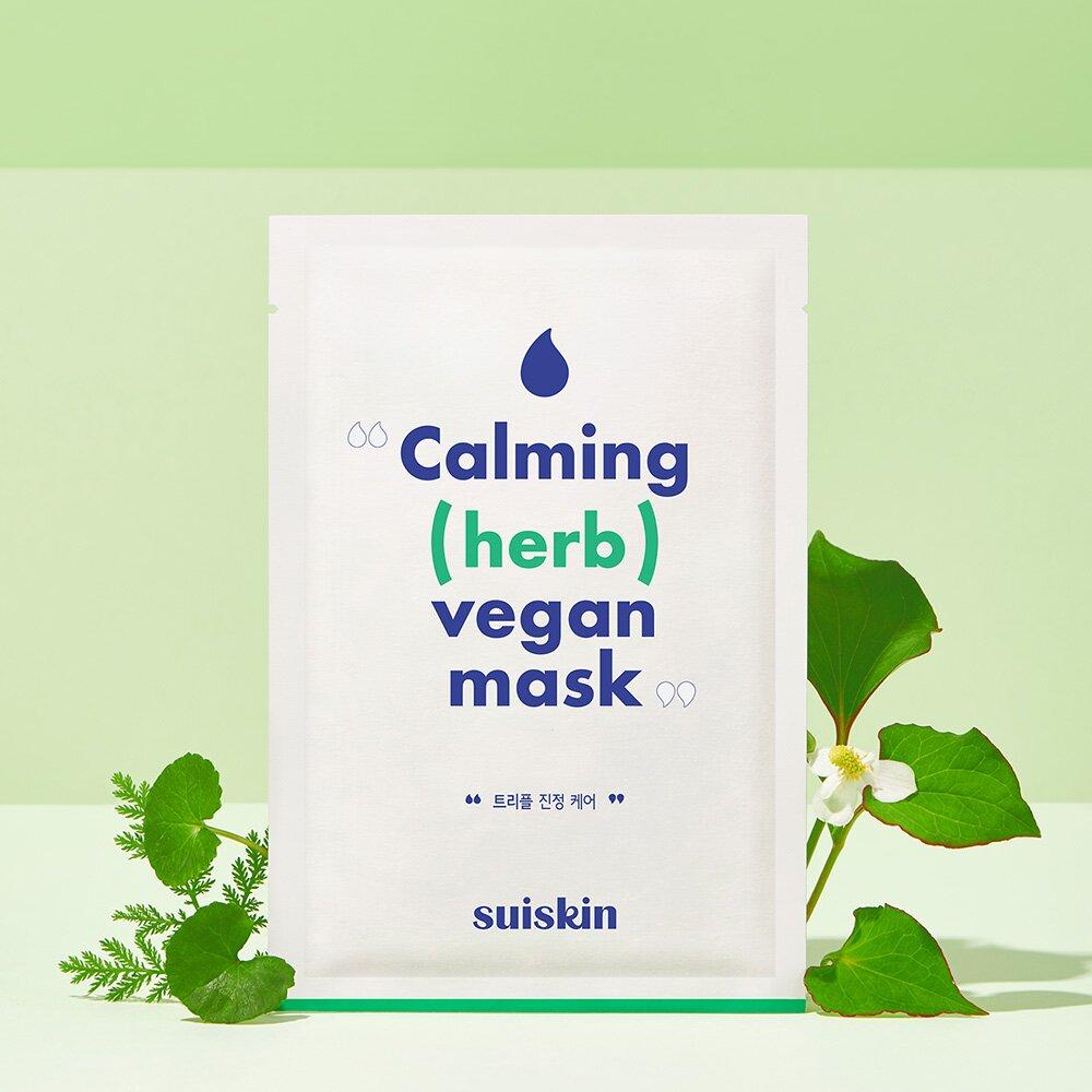 

suiskin Calming Herb Vegan Mask Sheet 1ea
