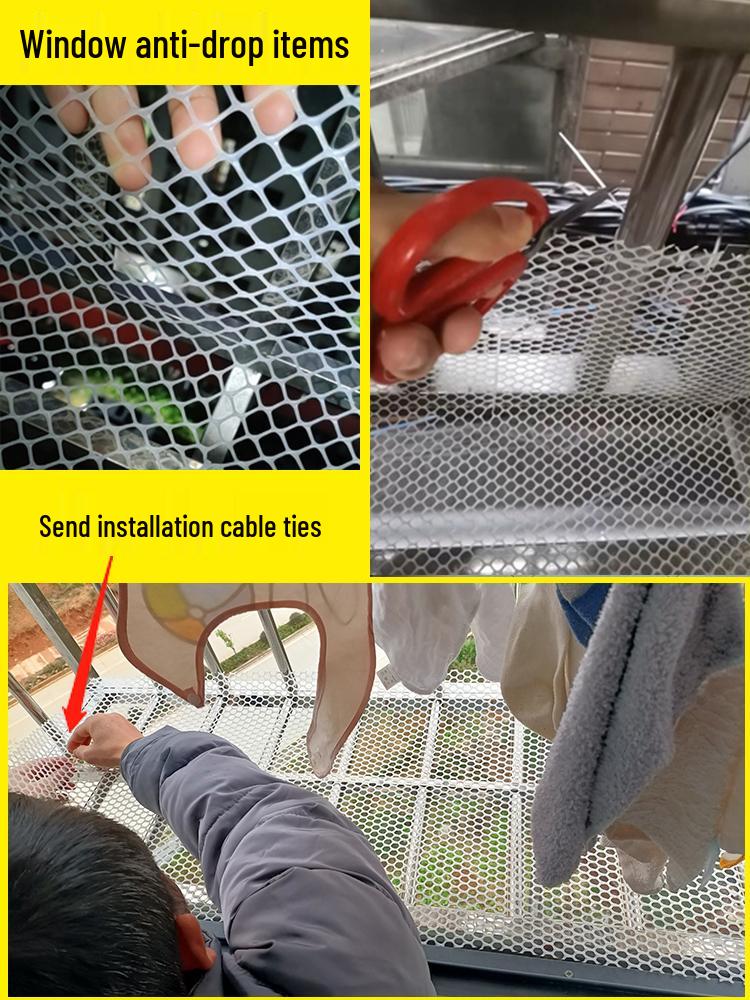 Balcony Leak-Proof Anti-Theft Child and Pet Safety Net for Windows
