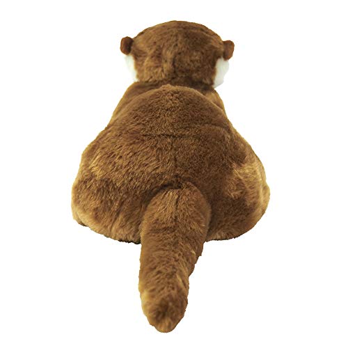 SunLemon Knee Otter Plush Toy, Beige, Small, 20 x 13.1 x 41cm, Animal, P-7062