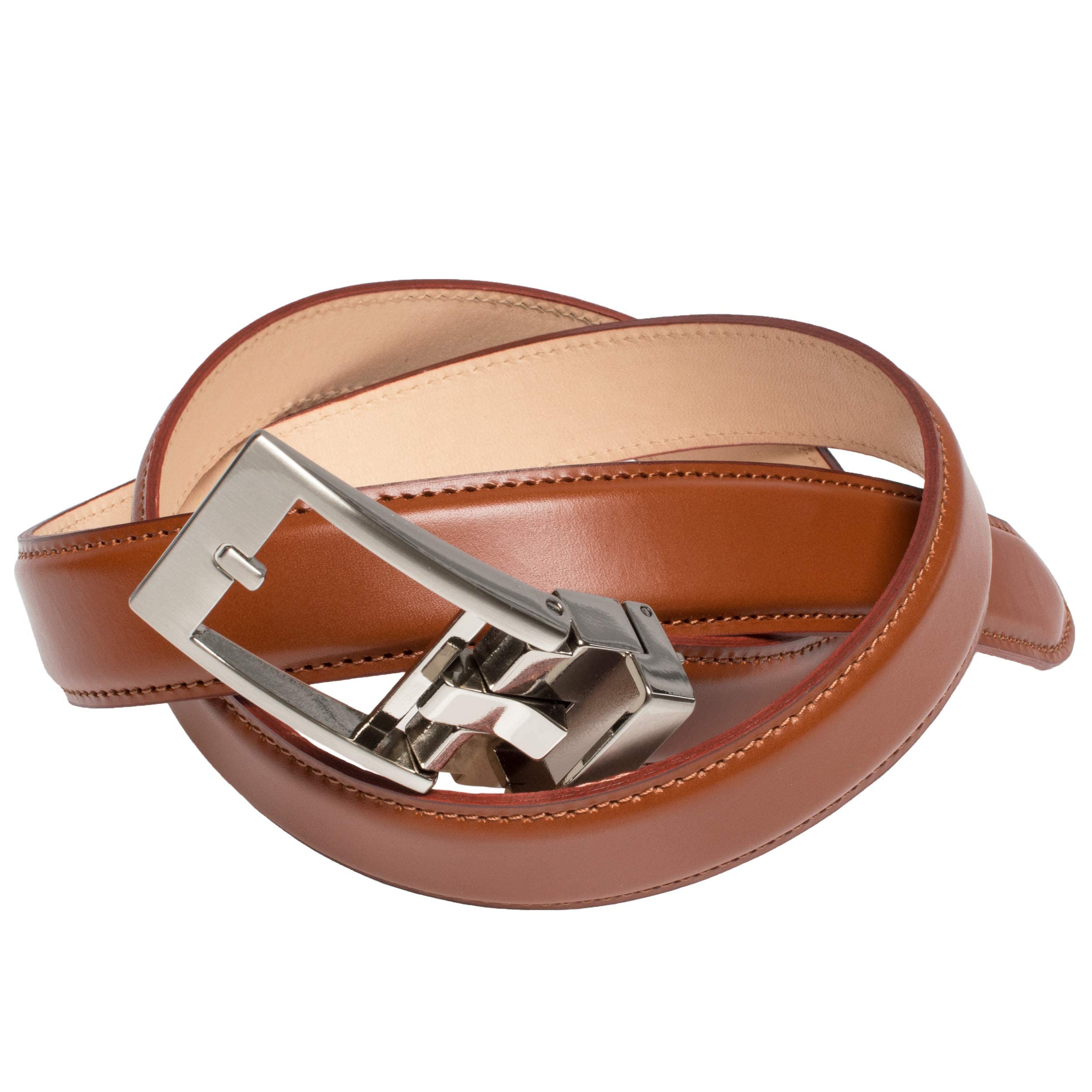 

[TAVARAT] Men s Business Belt, Auto-Lock, Genuine Leather, Pigment Finish, 30mm, Made in Japan, Adjustable Size, Himeji Leather (Camel) Tps-115