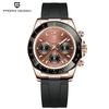 PAGANI DESIGN New 40MM Classics Fashion Series Men Quartz Wristwatches Sapphire Glass Chronograph Clock Watch For Men