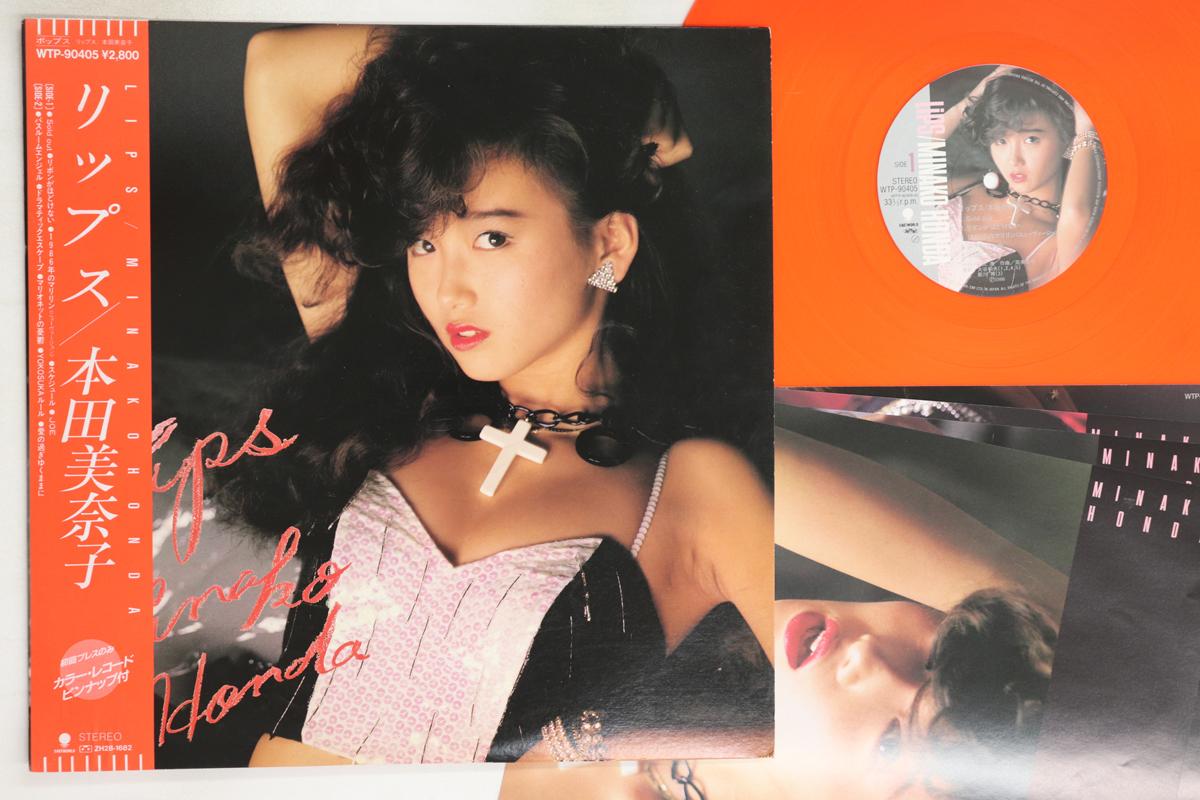 

LP Record MINAKO HONDA - Lips WTP90405 EASTWORLD 1986 Japan Obi Japanese Pop/Rock Used