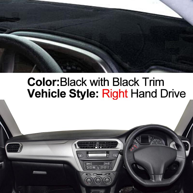 Car Auto Dashboard Cover Dash Mat Carpet Cape For Citroen C-Elysee 2014 2015 2016 2017 2018 2019 Anti-sun Sun shade Dashmat