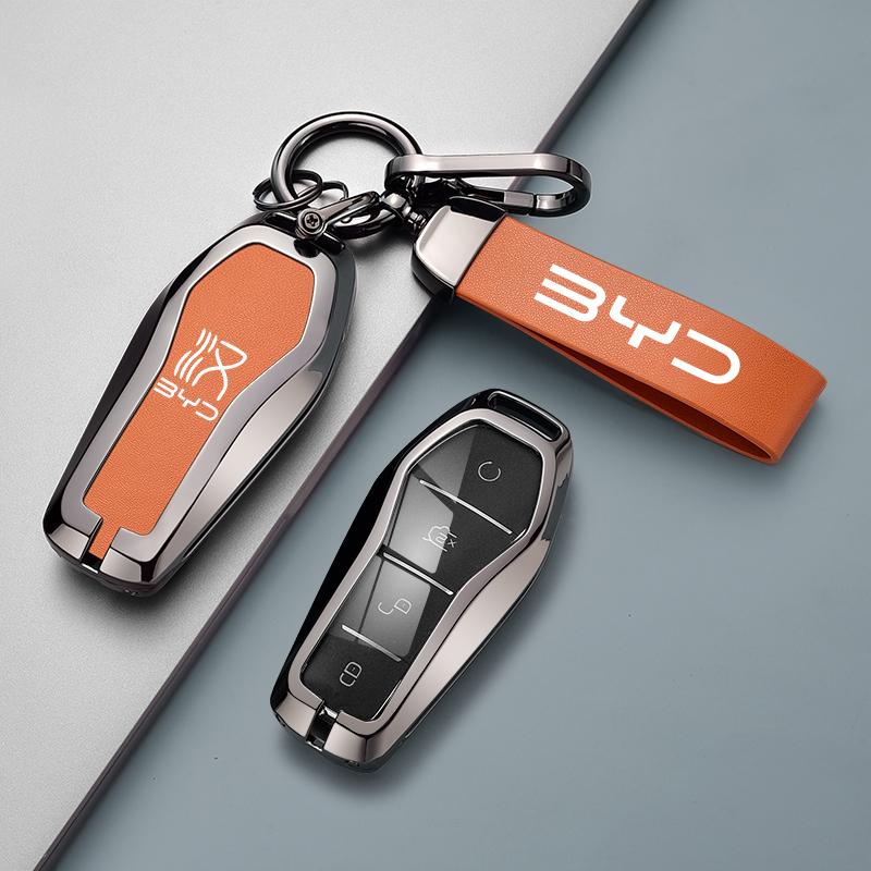 Applicable To BYD Han Key Set Han Ev Champion Version Dmi Special NFC Card Car Metal Shell Bag Buckle High-end