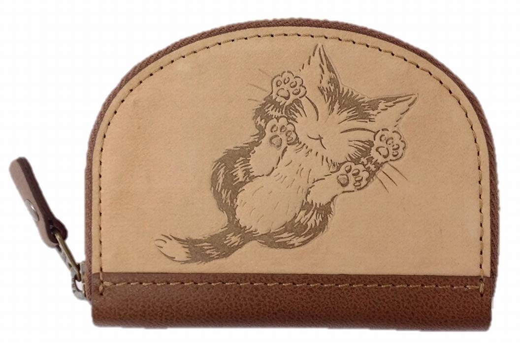 

[WACHIFIELD] Dayan Genuine Leather Nyankyu Coin Purse