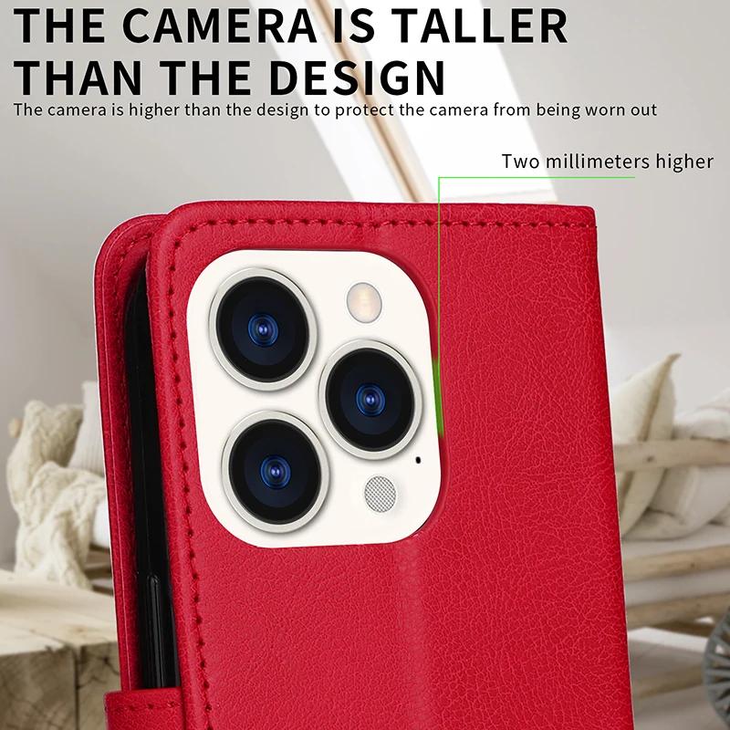 Leather Case Stand Cover For Realme 13 Pro Plus C67 C65 C63 C61 C55 C53 Note 50 OPPO A3 A40 A60 Reno 12 11 12F 11F Flip Wallet