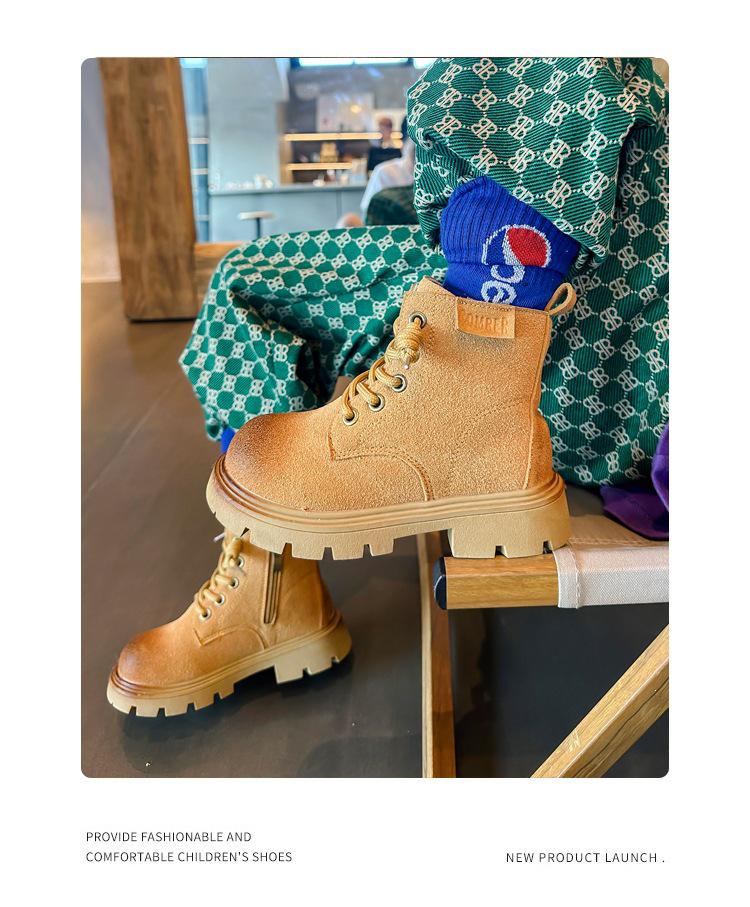 Trendy Kids' Martin Boots: Spring/Autumn 2026 Street Style for Boys & Girls
