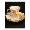 Rose Dream Handmade Porcelain Coffee Cup Set Of 2