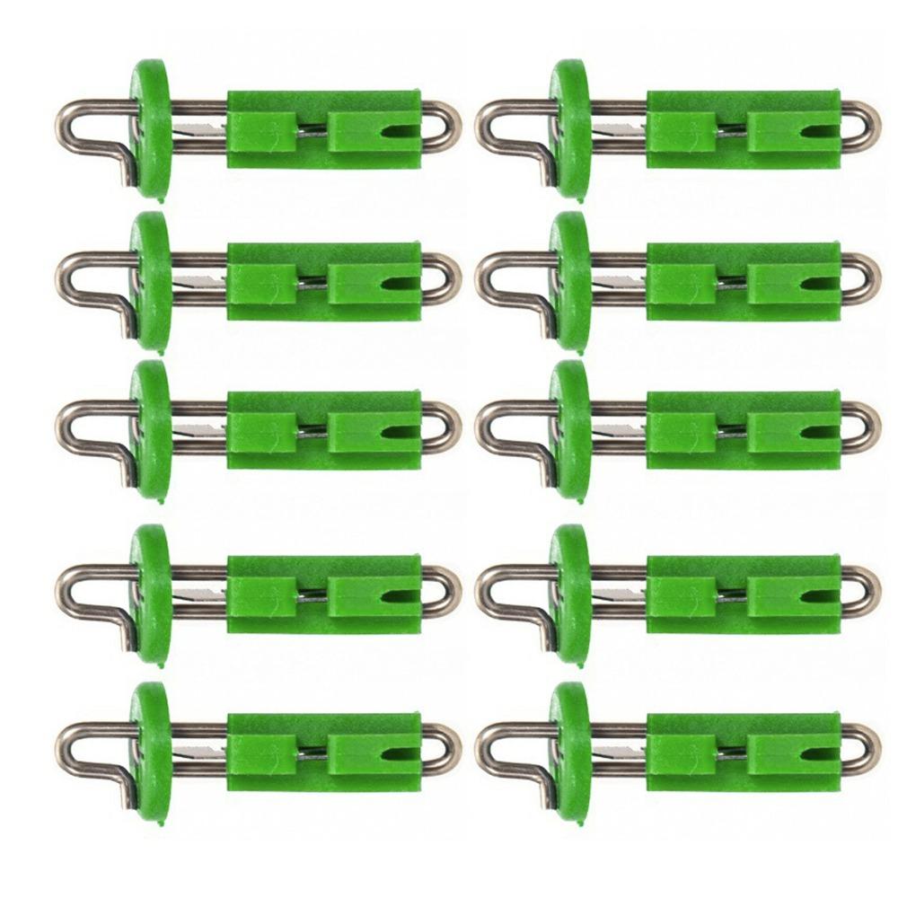 20PCS 40*8mm Fishing Hook Release Clips Stainless Steel Fishing Hook Remover Outdoor Fishing