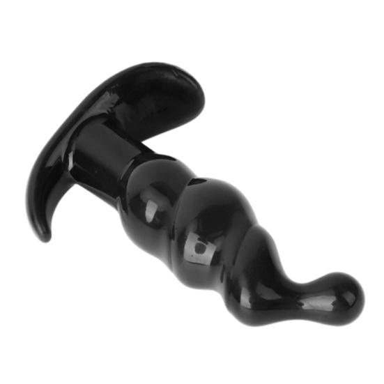 Large Silicone G-Spot Anal Plugs Tapered Prostate Massager for Beginners Advanced Waterproof Easy-Clean Discreet Adult Toy for Couples