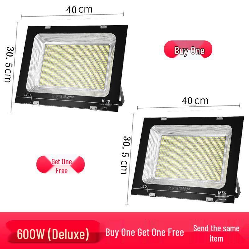 Super Bright Waterproof LED Floodlight for Outdoor Lighting and Stage Use