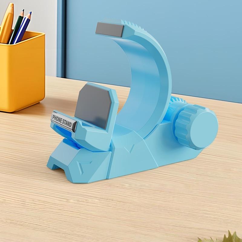 1 Stück Abnehmbarer Schreibtischhalter Mit Sicherer Klemme Verstellbarer Drehbarer Telefonständer Für Smartphones & Tablets Home Office Zubehör