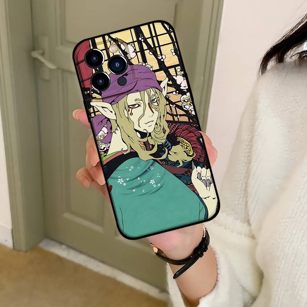 

M-Mononokes Kusuriuris Phone Case Black That Fits For IPhone 17,16,15,11,13,14 Pro Max,Plus,X,Xr,Xs Max,13Mini iphone13mini
