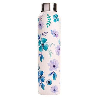 Bouteille d'eau en acier inoxydable 1 litre étanche bureau salle de sport voyage école danse réfrigérateur maison bouteilles