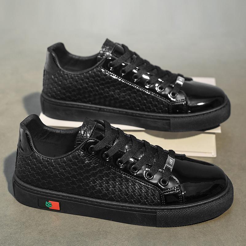 Modne buty CYYTL Skateboard Casual Męskie Sneakersy Skórzane Letnie Sportowe Outdoorowe Wędrówki Luksusowy Projektant Bieganie Tenisowe Mokasyny Platforma