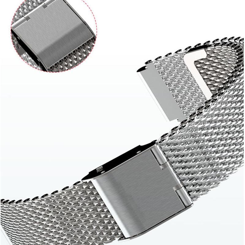 Strap Luxury Wrist Metal Wristband For Xiaomi Mi Band 3 Magnetic Steel Stainless