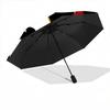 1pc Playing Cards Pattern Automatic Folding Umbrella - Compact 8-Rib Design, Durable Plastic & Iron, Festive Gift, Compact Umbrellan037