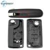 Superkey 10 Pcs Replacement For Peugeot Partner 207 307 308 407 807 For Citroen C2 C3 C5 Berlingo Remote Flip Car Key Shell Case