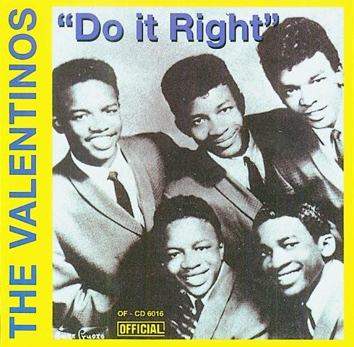 

CD VALENTINOS - Do It Right OFCD6016 Official Denmark Soul/Funk Used