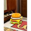 Taburete de almacenamiento de Hamburgo Taburete pequeño para sentarse Sala de estar del hogar Taburete de almacenamiento de snacks de gran capacidad Taburete pequeño para cambiarse los zapatos en la puerta