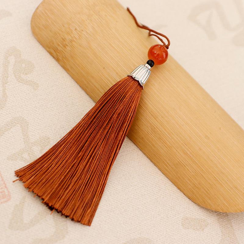 Ancient Style Tassel Bookmark and Pendant Set