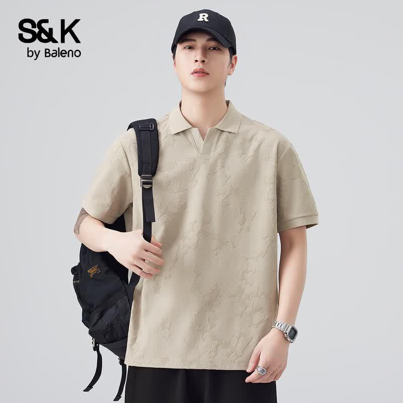 Baleno S&K Men's Ice Silk Polo Shirt