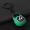 Gym Keychain Set Dumbbell Water Bottle Kettlebell Charm Keyring With Braided Rope For Workout Enthusiasts Bag Accessory