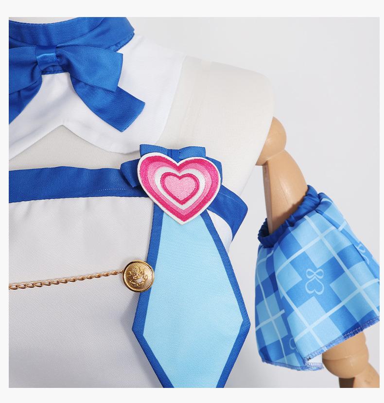 You And Idol Precure Cure Wink Cosplay Costume Lolita Dress Halloween Uniform Suit Clothes Anime Outfits Costume For Woman