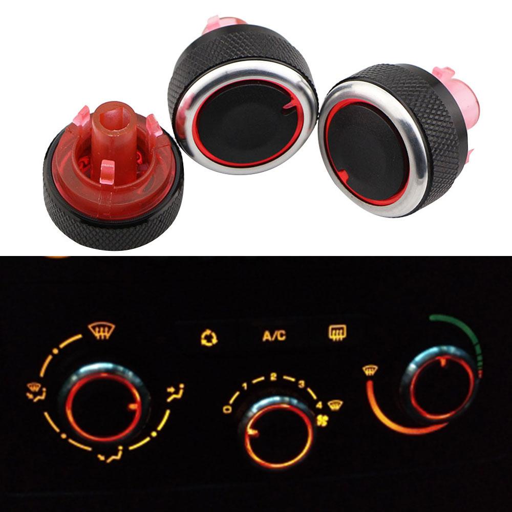 AC Bryterknapp for Peugeot 307 Citroen C-Triomphe C4 Varmeapparat Klimakontroll Knapper Dreiehjul Ramme AC Deksel Varmeknapper