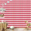 Harlequin Diamonds Wallpaper Coral and White, Fine Detail 50x1000