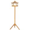 Wooden Bird Table for the garden Feeding Station, 153Hcm