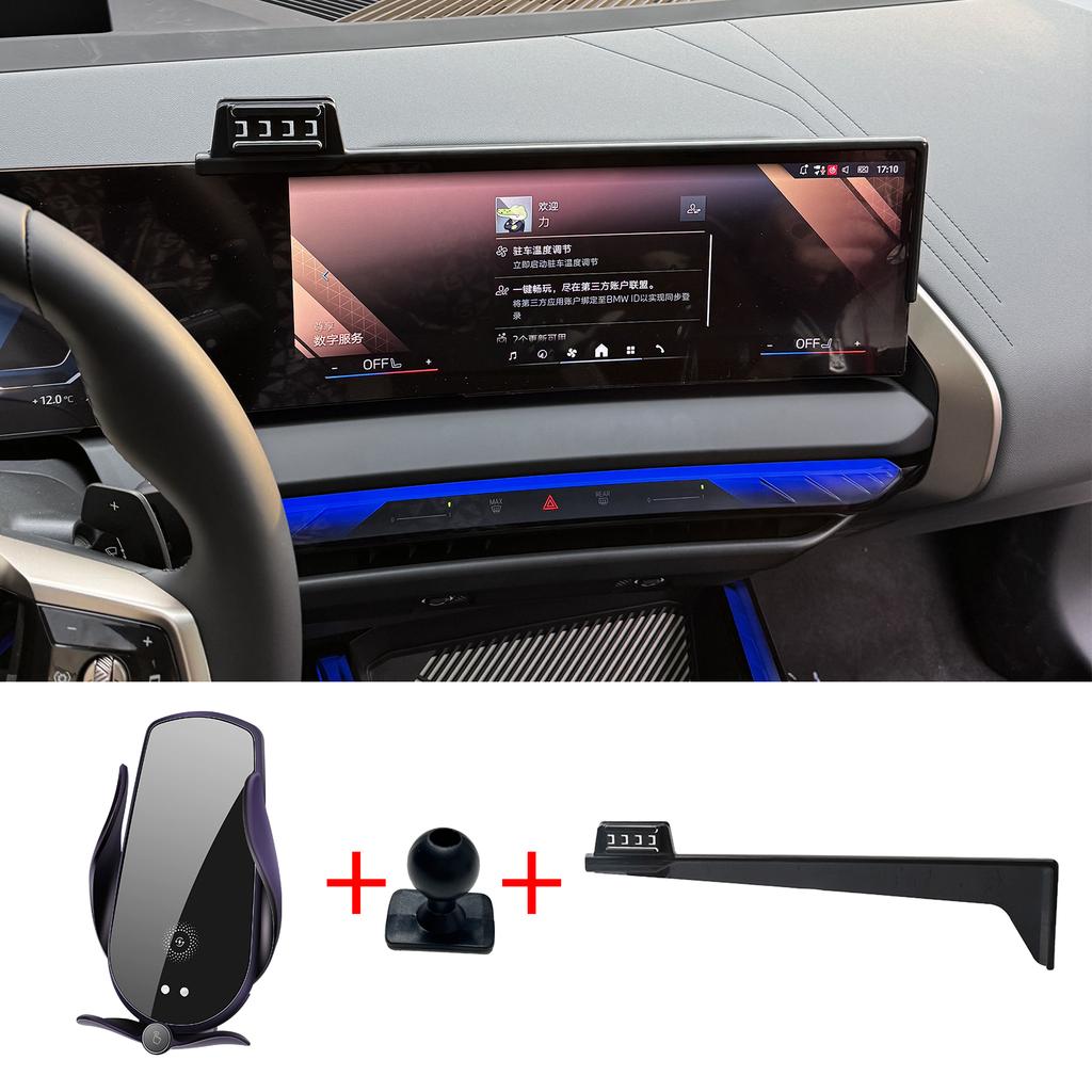 for BMW X3 2025 2026 2027 Phone Holder Screen Fixed Navigation Bracket Base Wireless Charging