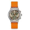Relógio de Pulso Swatch NEW IRONY CHRONO VACATION TIME YVS101 Masculino Laranja