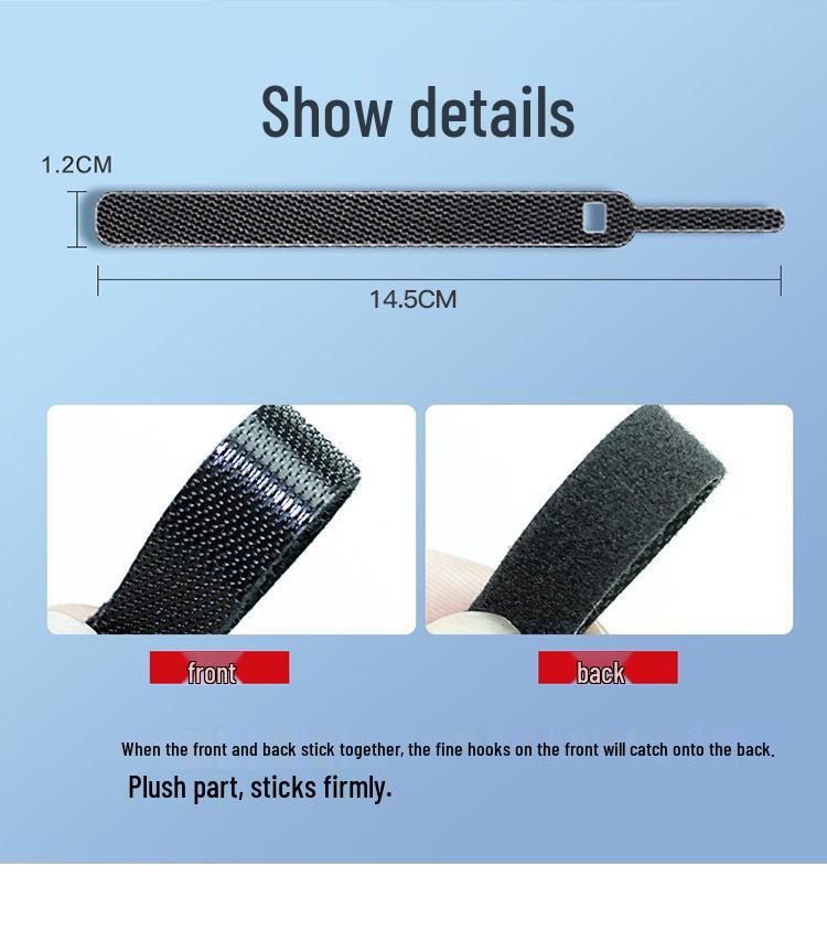 

Magic Tape Cable Organizer: Power Cord, Network Cable, Data Cable Tie