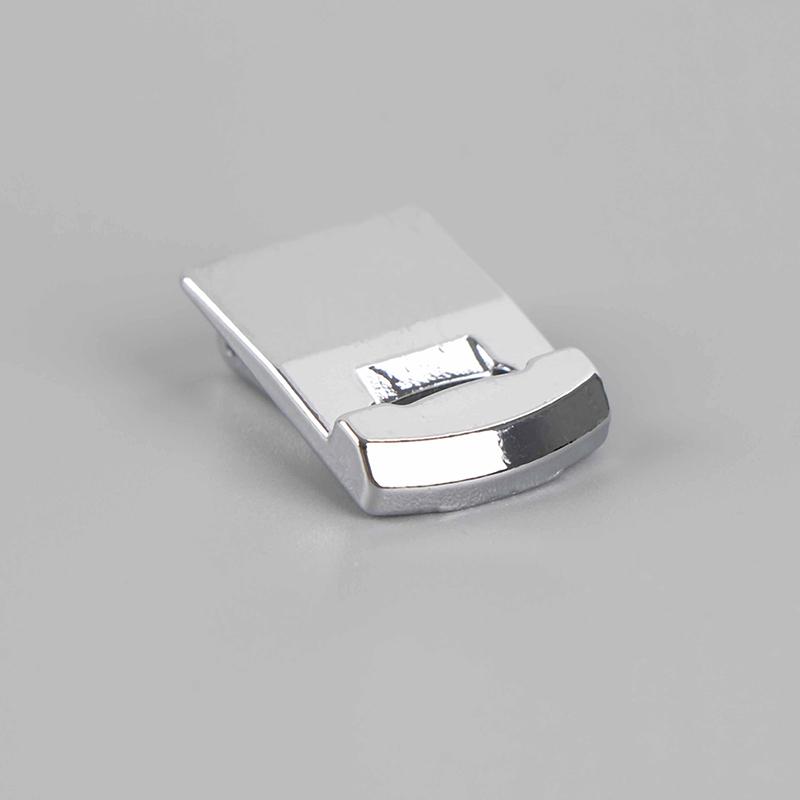 Hot 1Pcs Sliver Rolled Hem Curling Presser Foot For Sewing Machine Janome Sewing Accessories Hot Sale