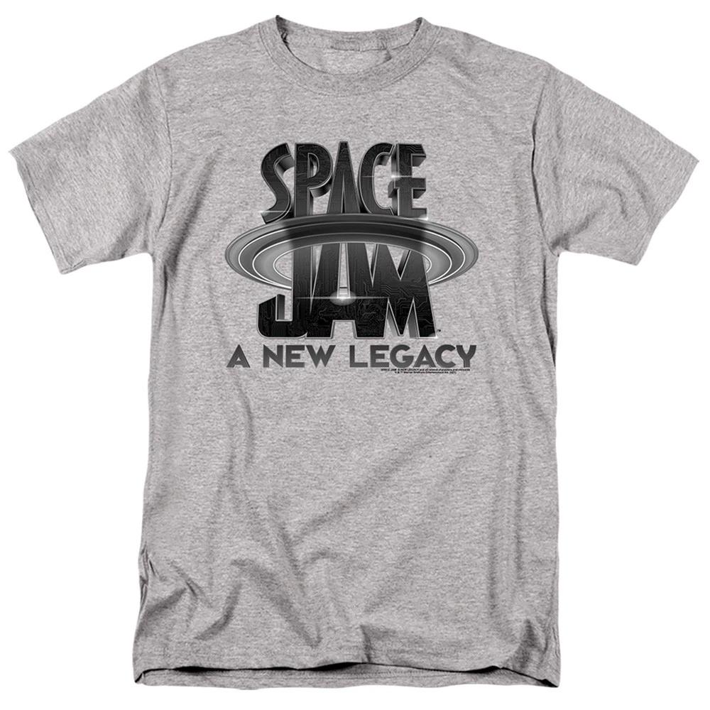 Space Jam - Space Jam 2 Logo Black - Unisex Short Sleeve Children s T-shirt - Gray 150