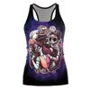 Halloween Animal Anime Digital Print Women's I-shaped Vest Yoga Top