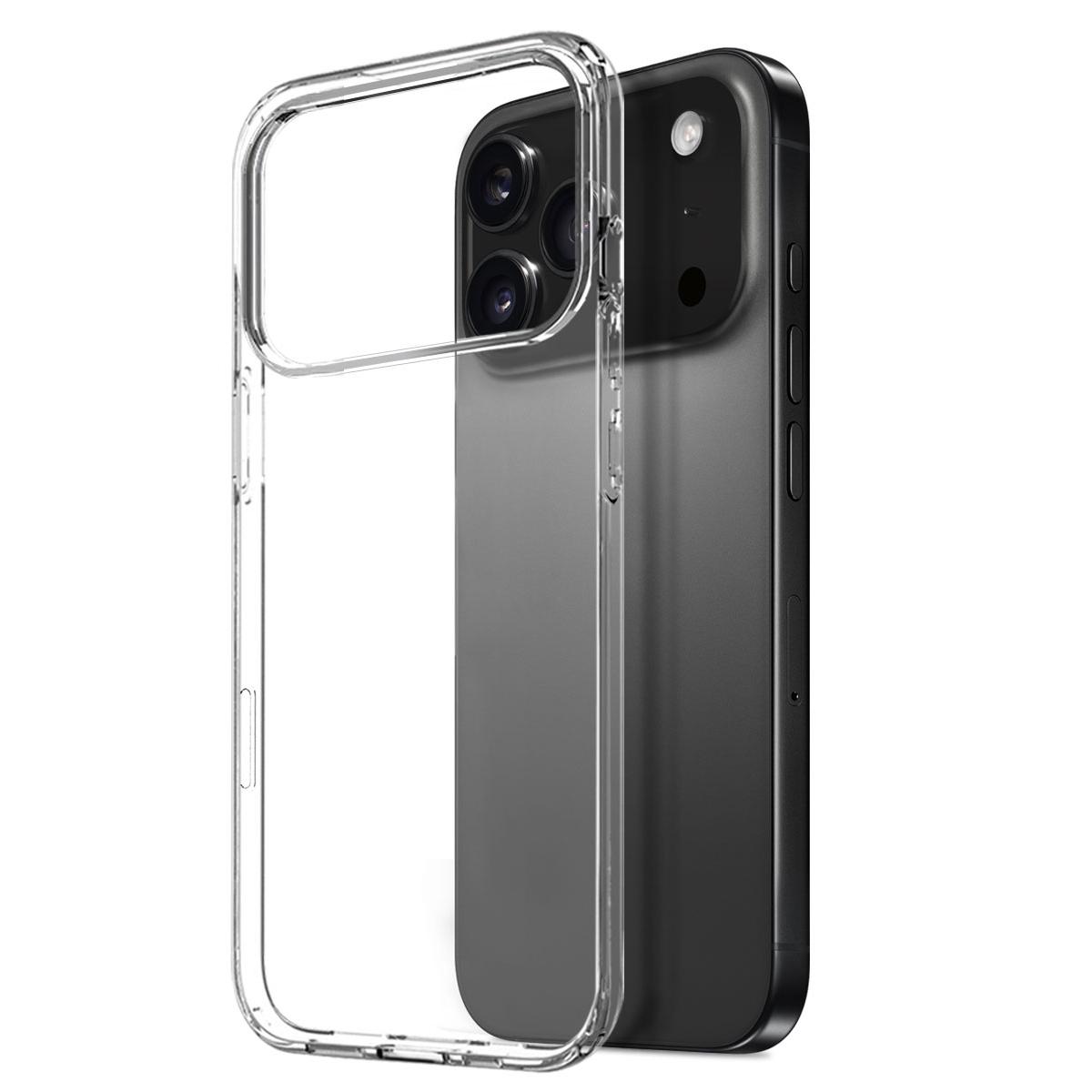 

NORTHJO For iPhone 17 Pro Max TPU Phone Case Set with Front Screen Protector+Lens Film A
