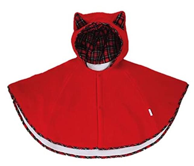 

Angel Baby Флис Сделано в Холодном T4912 Накидка, Антистатический, Япония, Новорожденный, Защита, 50-80см, (красный)