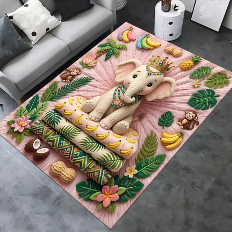 2025 New Cute Animals Carpet Rug for Living Room Bedroom Home Sofa Decoration,Kids Play Non-slip Floor Mat